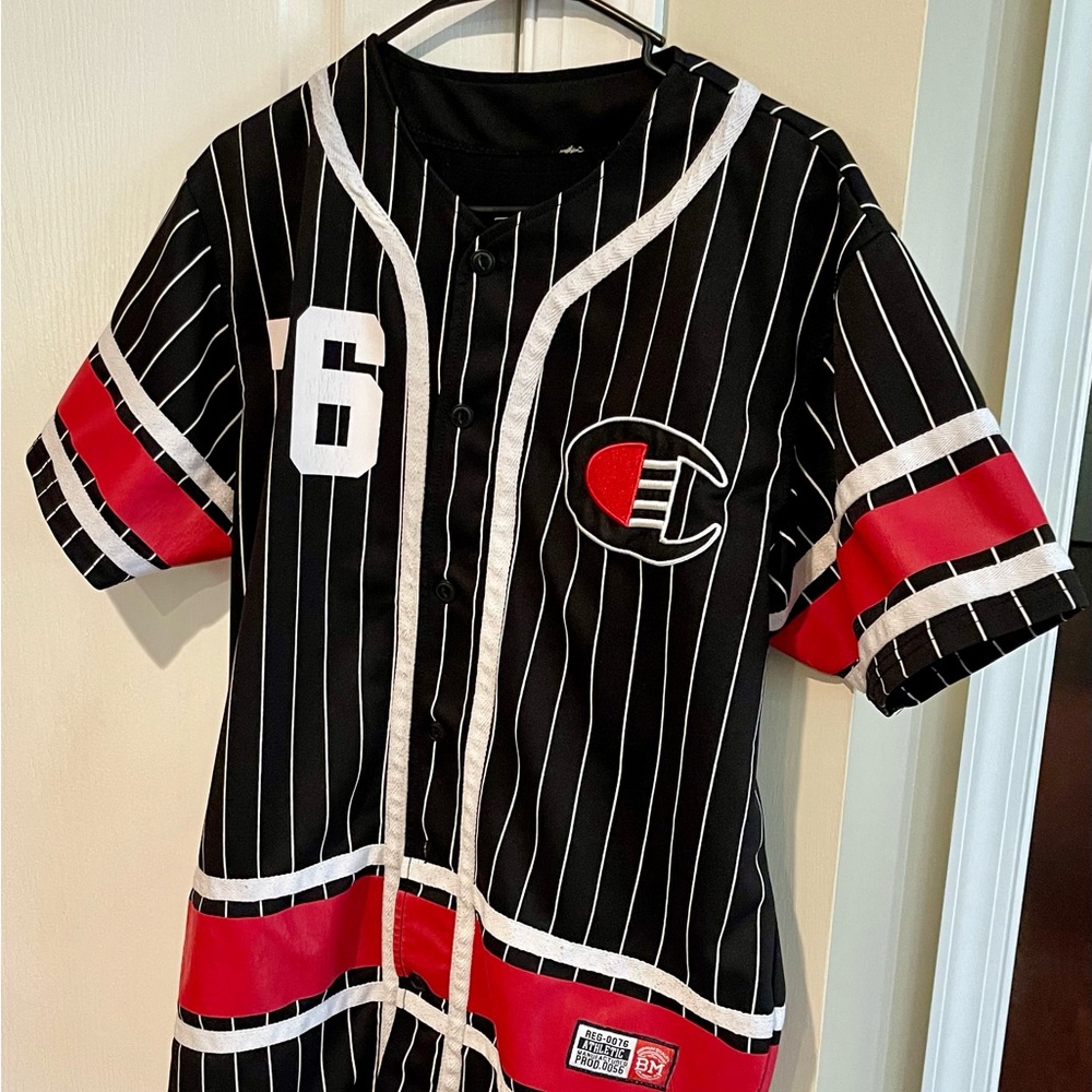 BM Red and Black Athletic Jersey